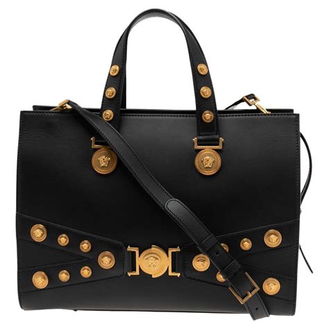 versace tribute leather tote|versace large tote bag.